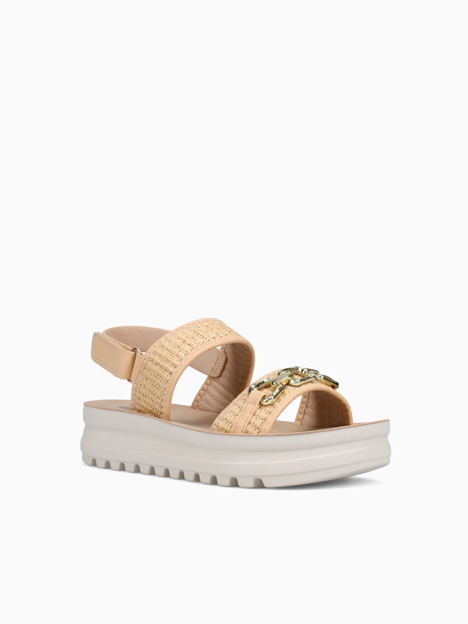 Lana Brown Raffia Brown / 5 / M