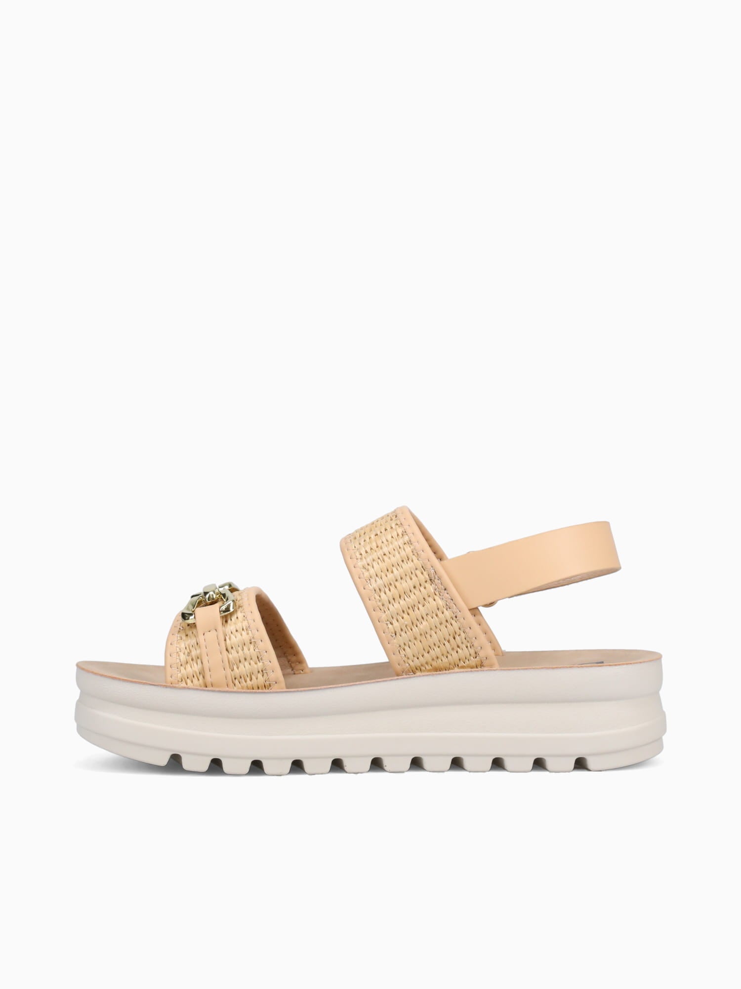 Lana Brown Raffia Brown / 5 / M