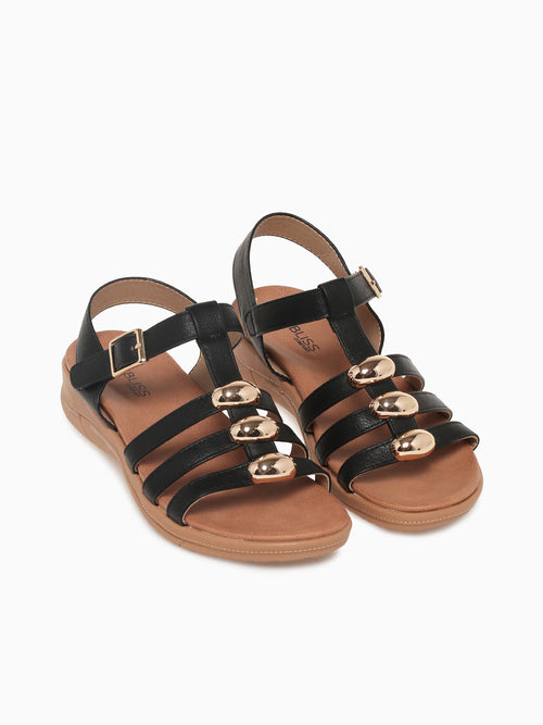 Pamilla Black Smooth Black / 5 / M