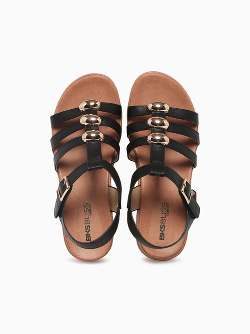 Pamilla Black Smooth Black / 5 / M