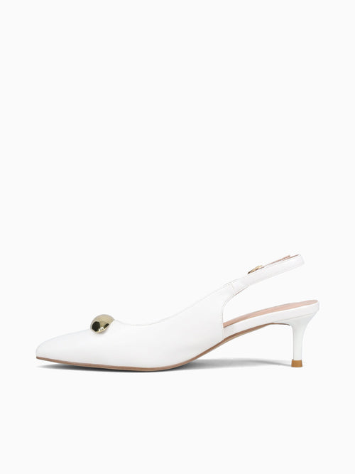 Giselle Off White Smooth Off White / 5 / M