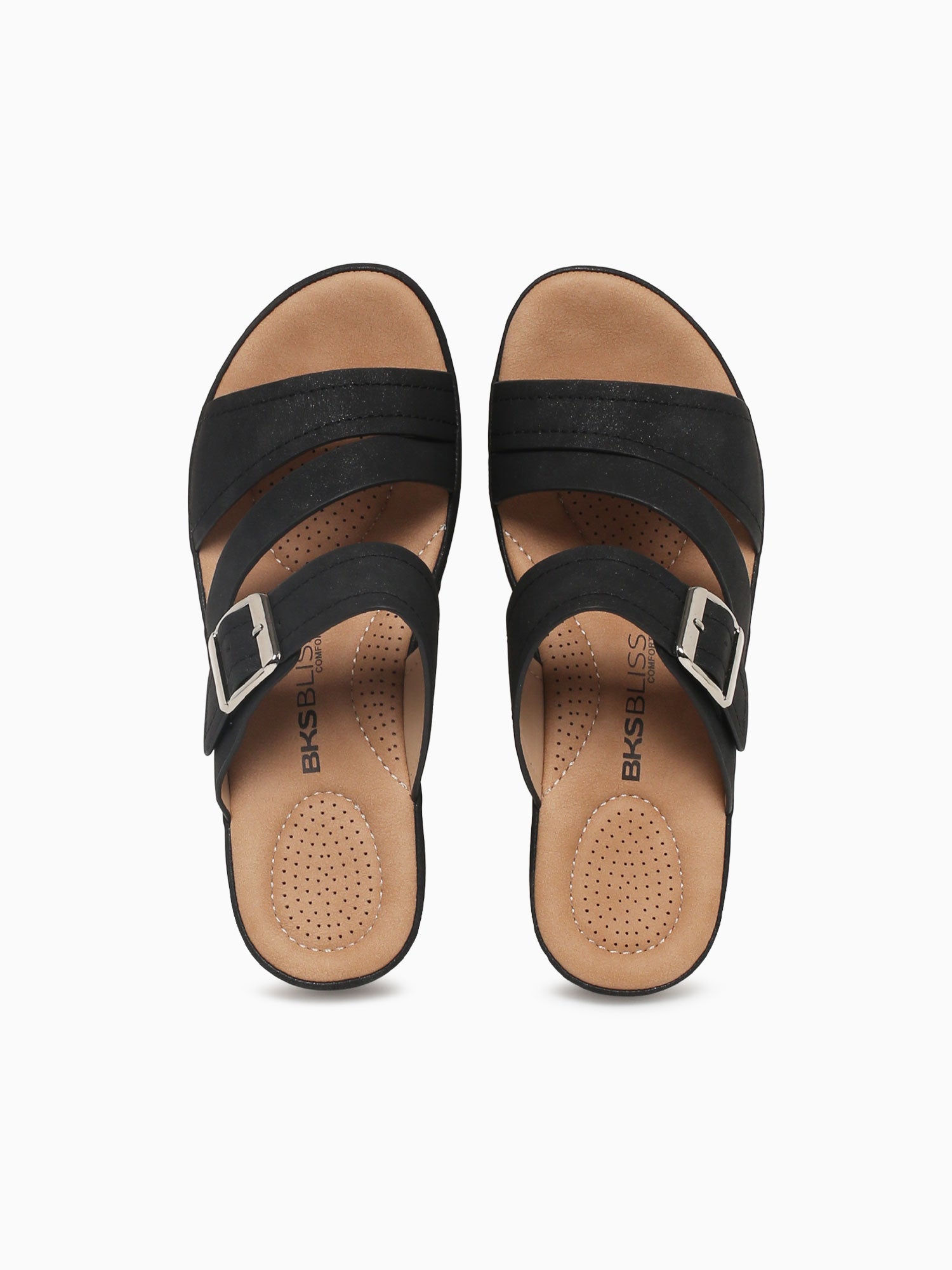 Pricilla Black Smooth Black / 5 / M