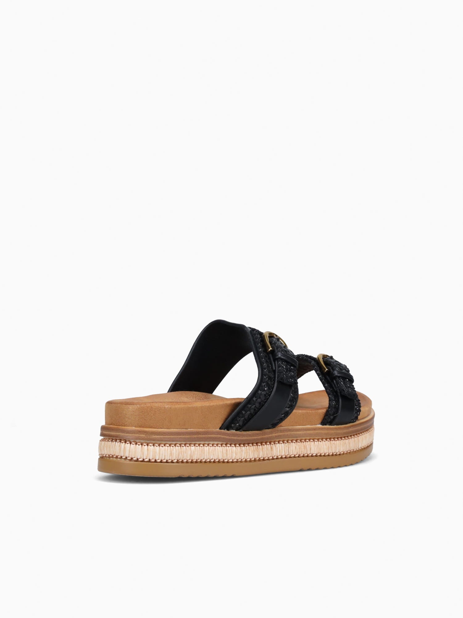 Derry Black Raffia Black / 5 / M
