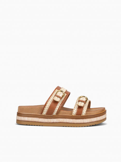 Derry Brown Raffia Brown / 5 / M