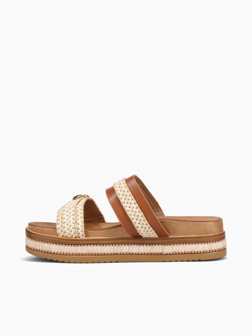 Derry Brown Raffia Brown / 5 / M