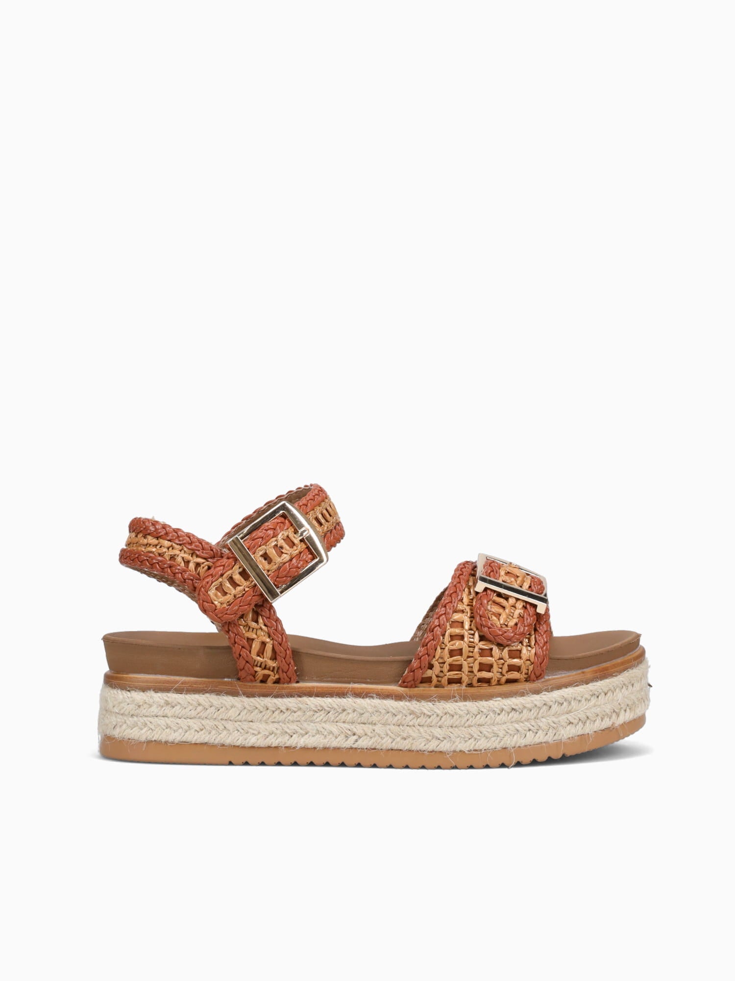 Lenny Brown Raffia Brown / 5 / M
