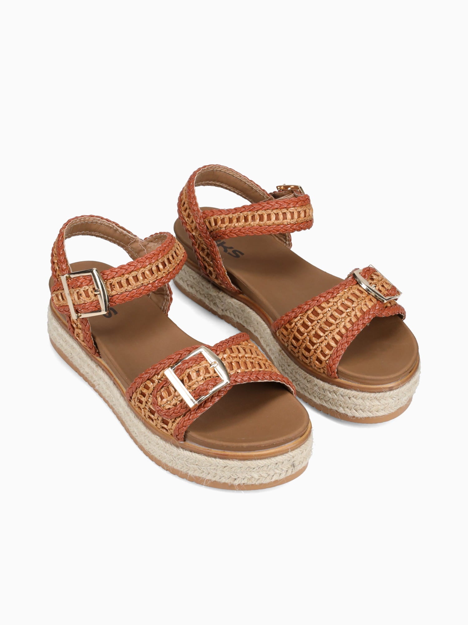 Lenny Brown Raffia Brown / 5 / M