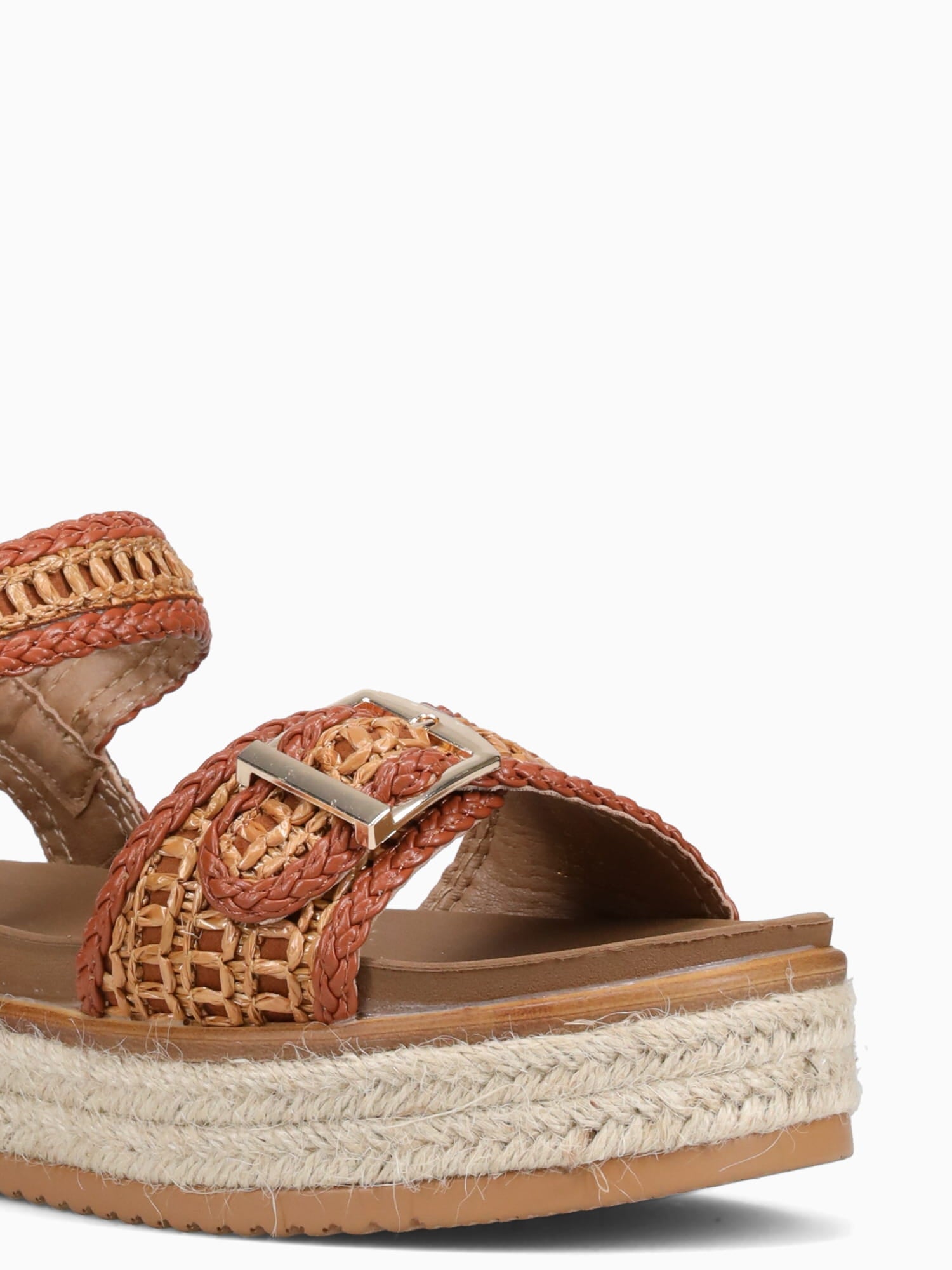 Lenny Brown Raffia Brown / 5 / M