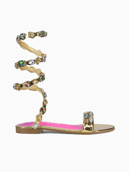 Esmeralda Gold Metallic Gold / 5 / M