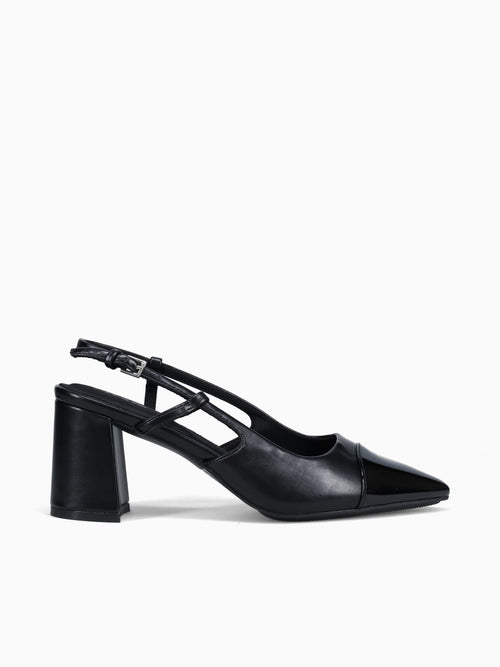 Finny Black black smooth patent Black / 5 / M