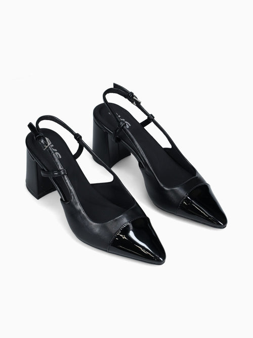 Finny Black black smooth patent Black / 5 / M