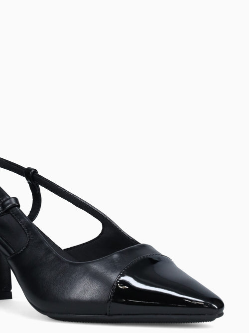 Finny Black black smooth patent Black / 5 / M