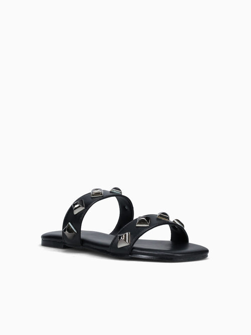 Stacey Black Smooth Black / 5 / M