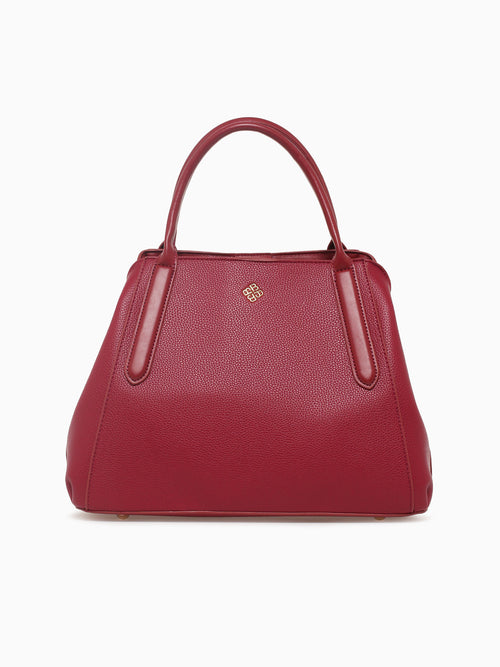 Signature Tote Burghundy Wine
