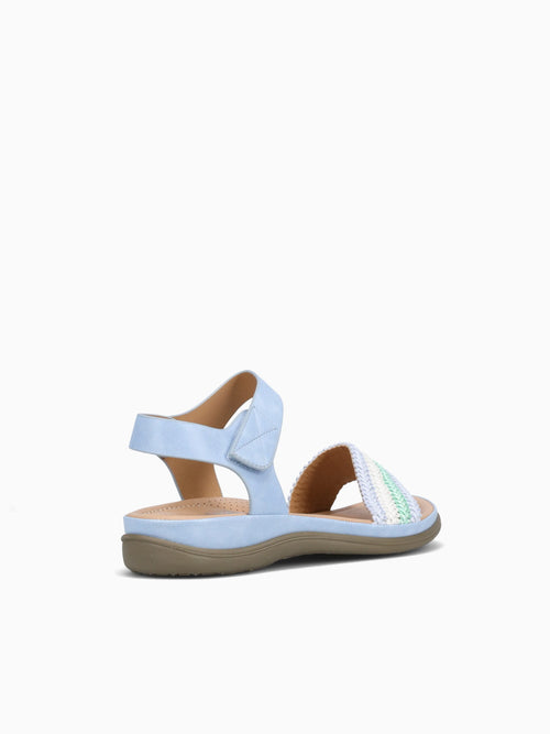 Sky Blue Braided Blue / 5 / M