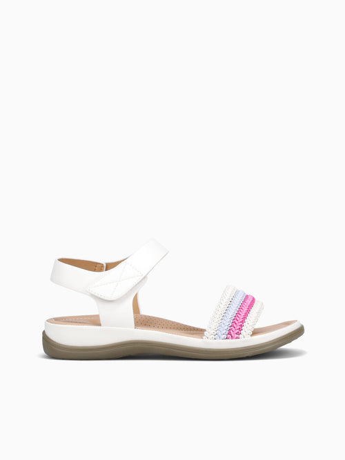 Sky White Braided White / 5 / M