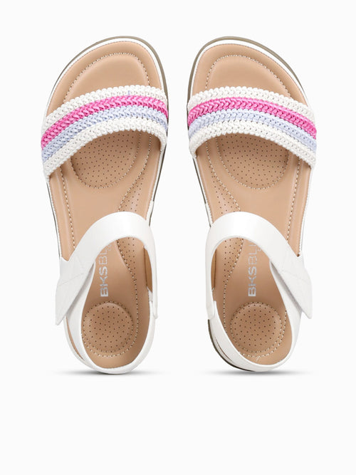 Sky White Braided White / 5 / M