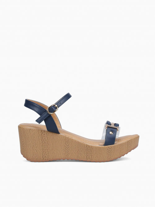 Melanie Navy Clear Navy / 5 / M