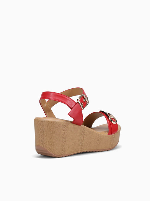 Miranda Red Smooth Red / 5 / M