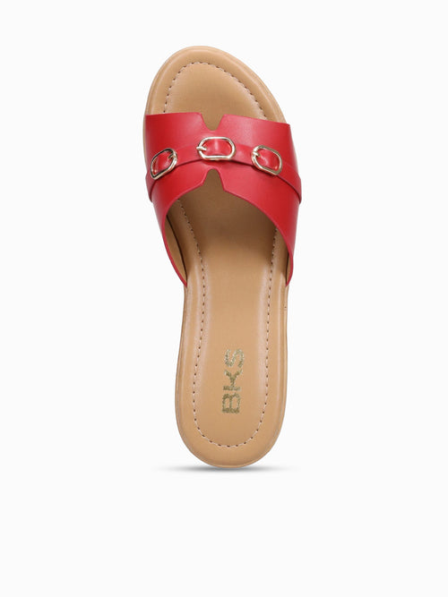 Avani Red Smooth Red / 5 / M