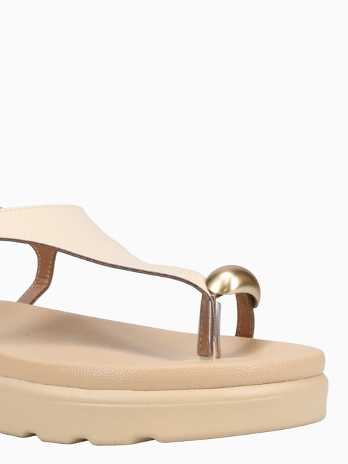 Luna Beige Smooth Beige / 5 / M