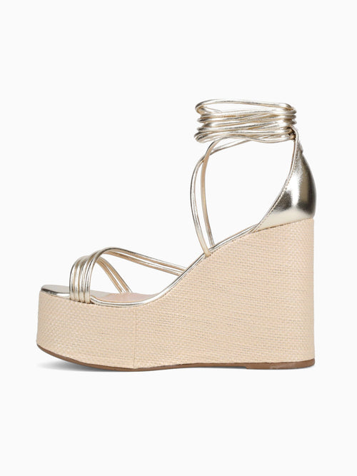 Carminne Gold Metallic Gold / 5 / M