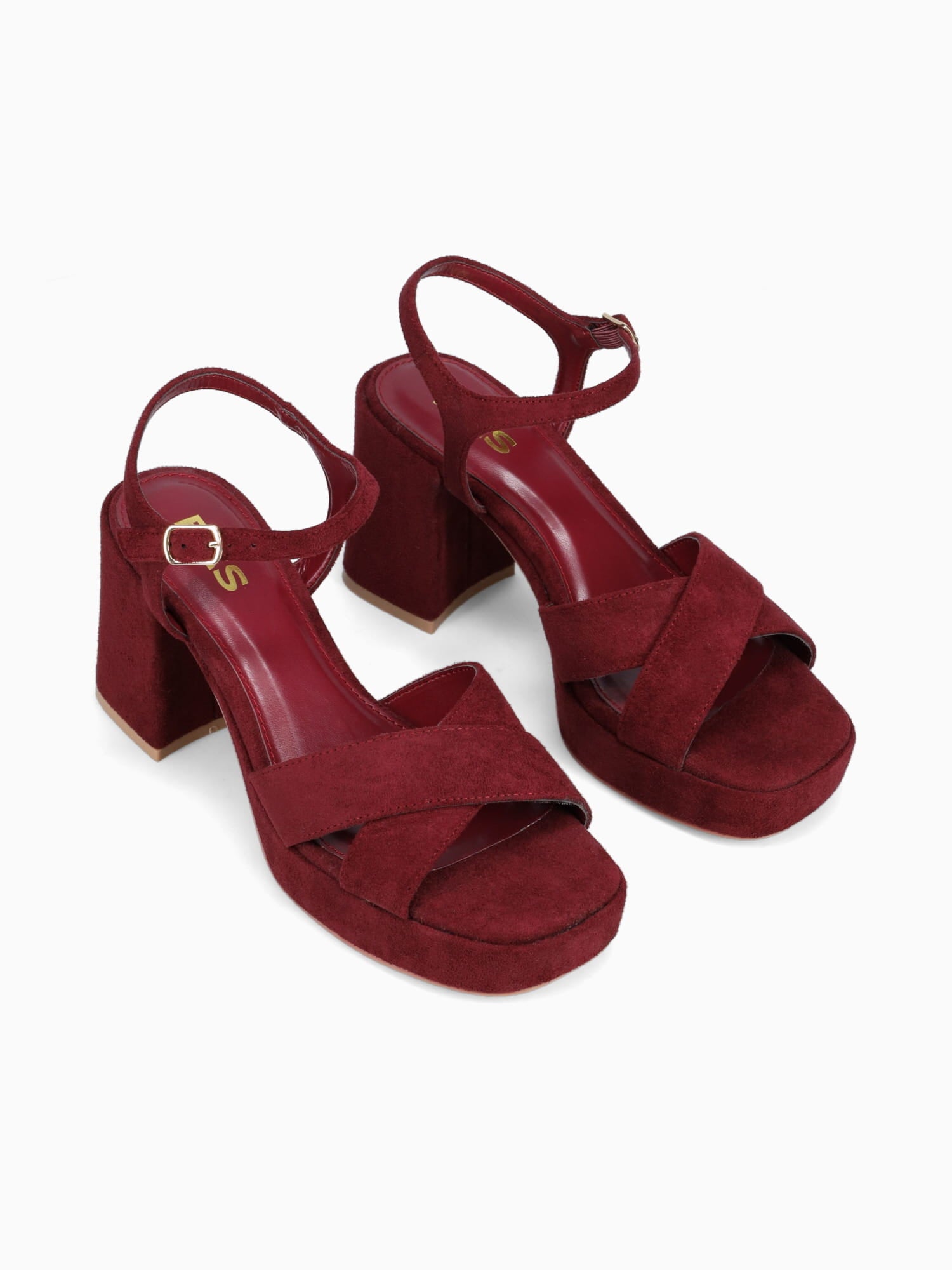 Elizabeth Burgundy Suede Wine / 5 / M