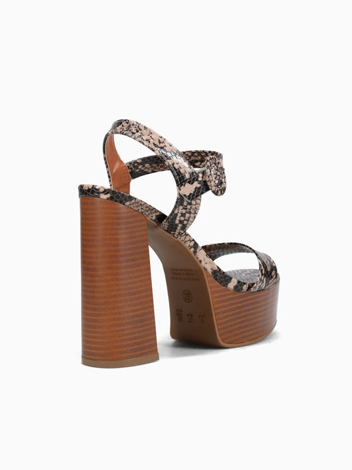 Marion Snake Napa Brown Multi / 5 / M