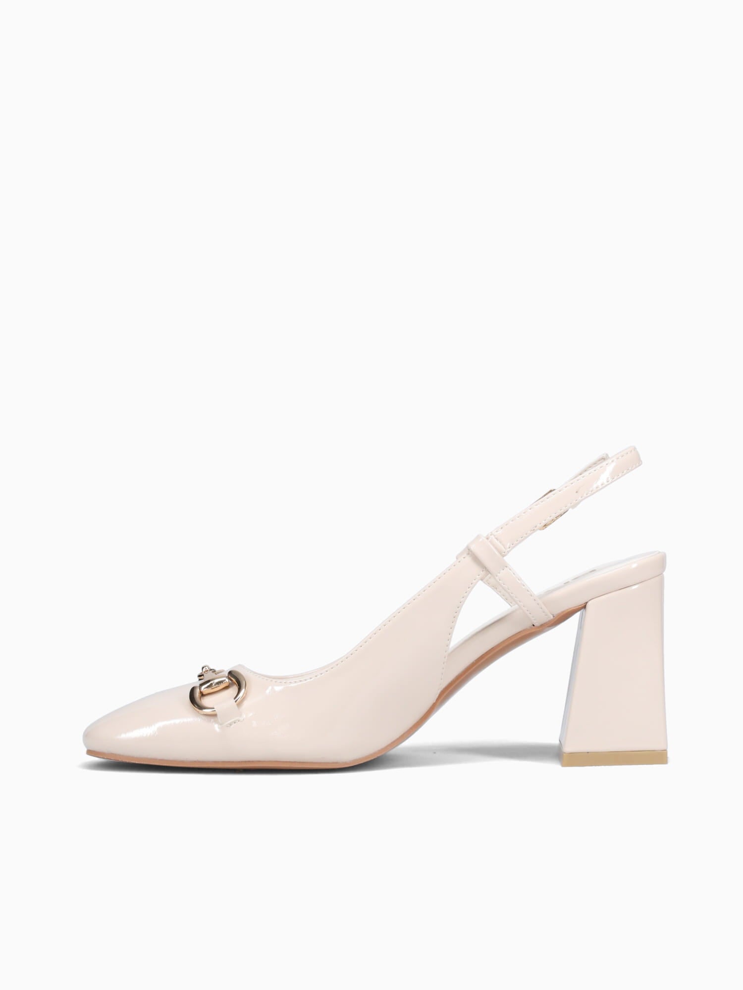 Mallory Off White Patent Black / 5 / M