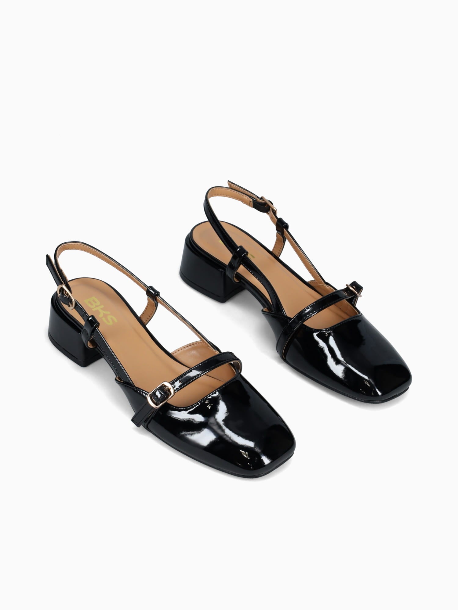 Francine Black Patent Black / 5 / M