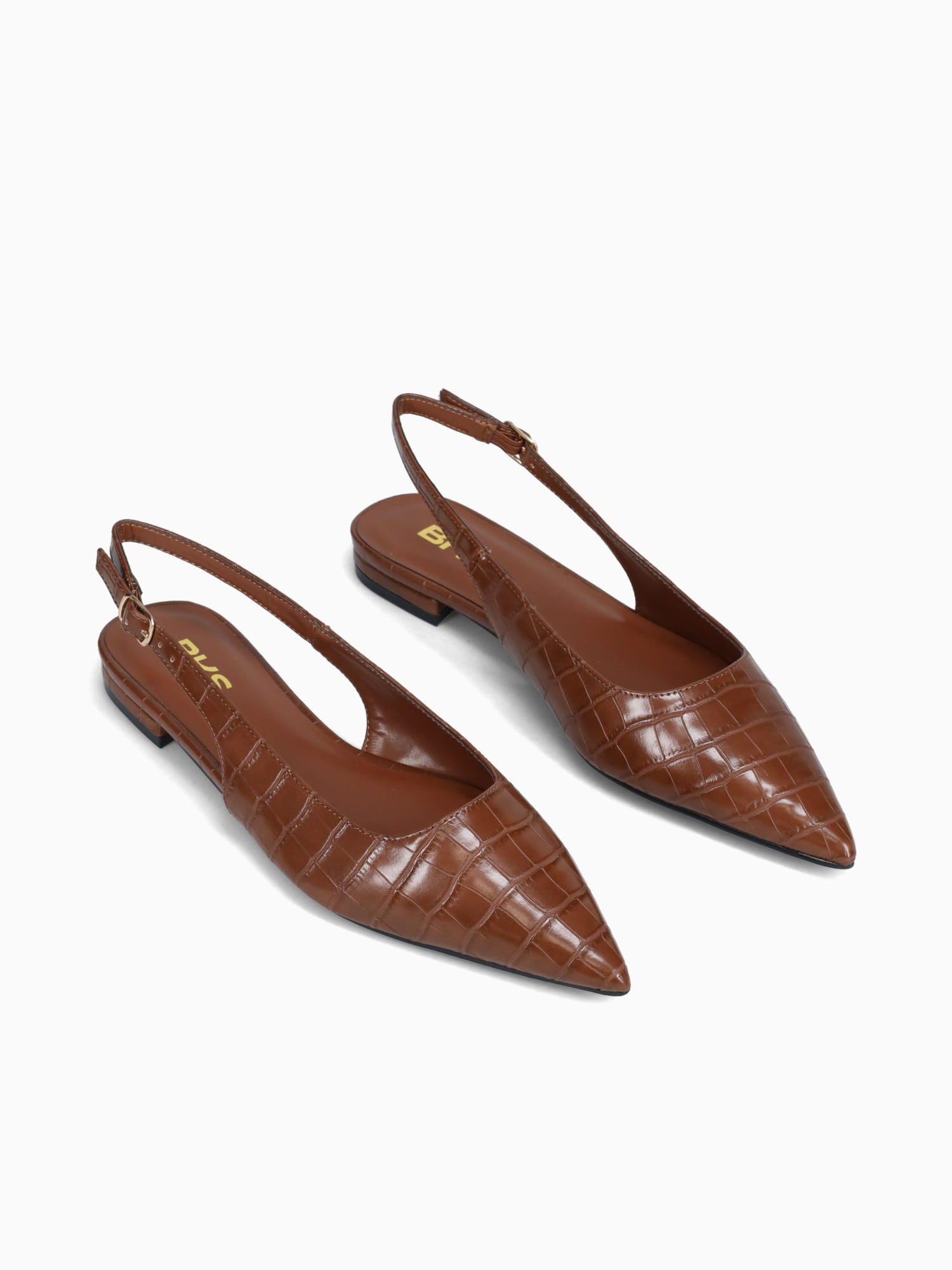 Julia Brown Croco Brown / 5 / M