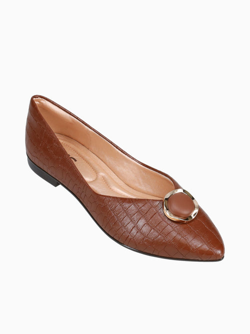 Brendy Tiramisu Croco Tan / 5 / M