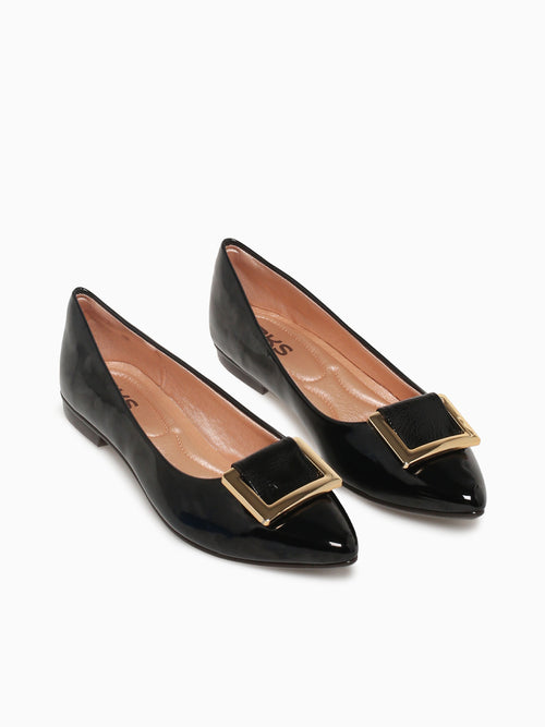 Anora Preto Verniz Black / 5 / M