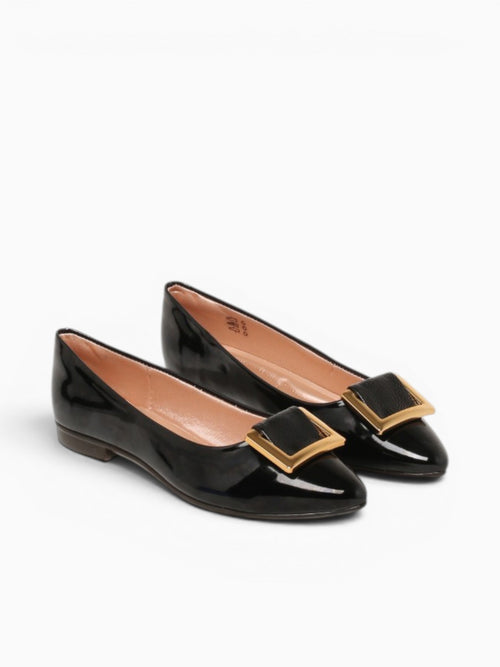 Anora Preto Verniz Black / 5 / M