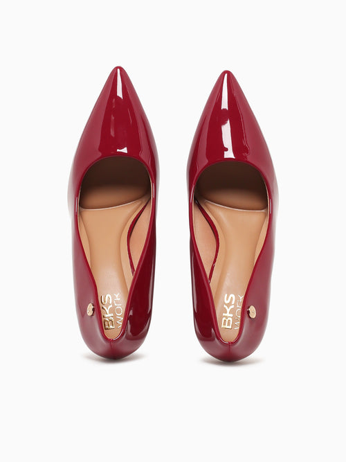 Milano Burgundy Patent Wine / 5 / M