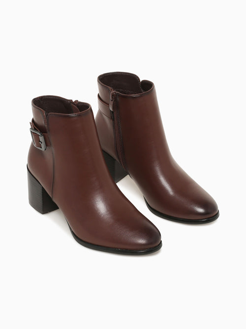 Rivaan Dark Brown Smooth Dark Brown / 5 / M