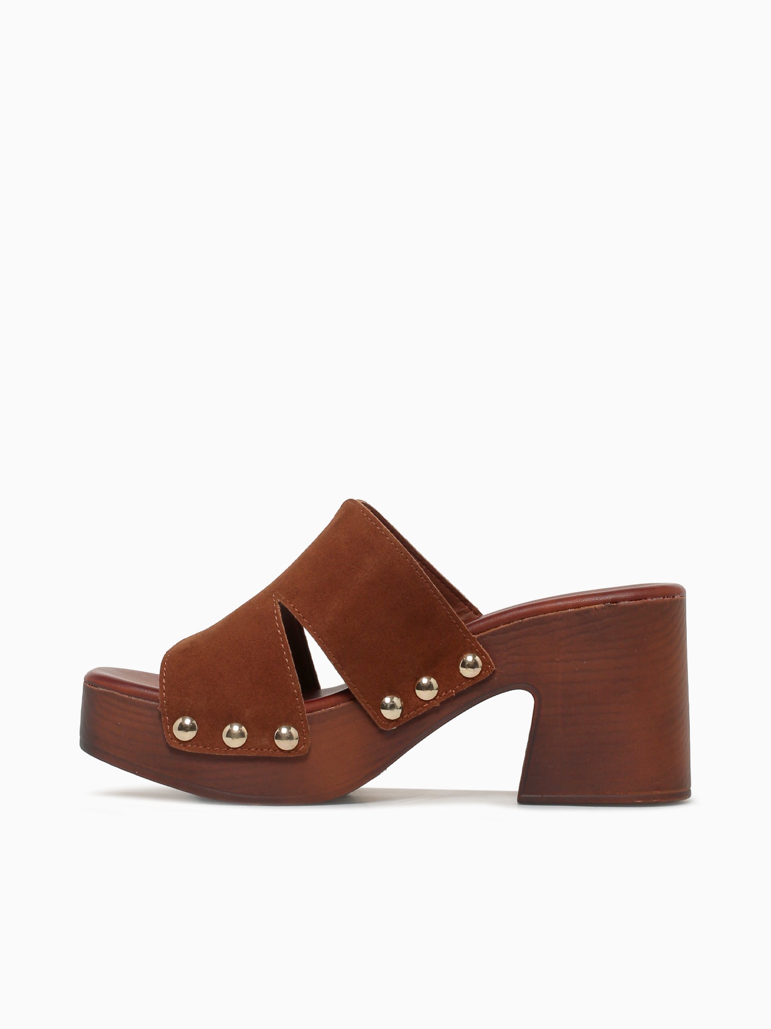 Shayna Brown Suede Dark Brown / 5 / M