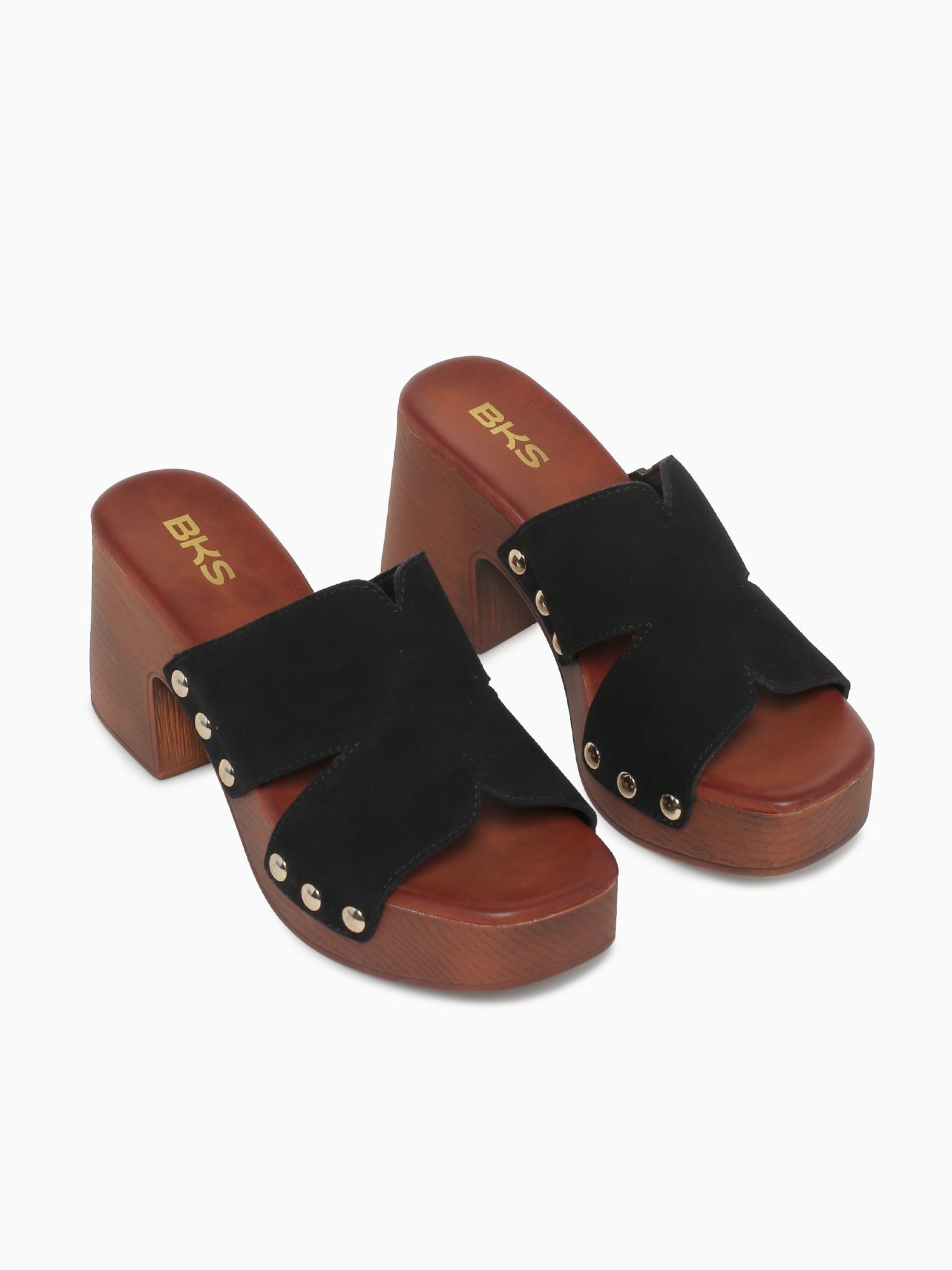 Shayna Black Suede Black / 5 / M