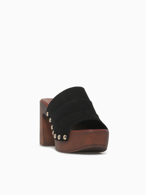 Praline Black Suede Black / 5 / M