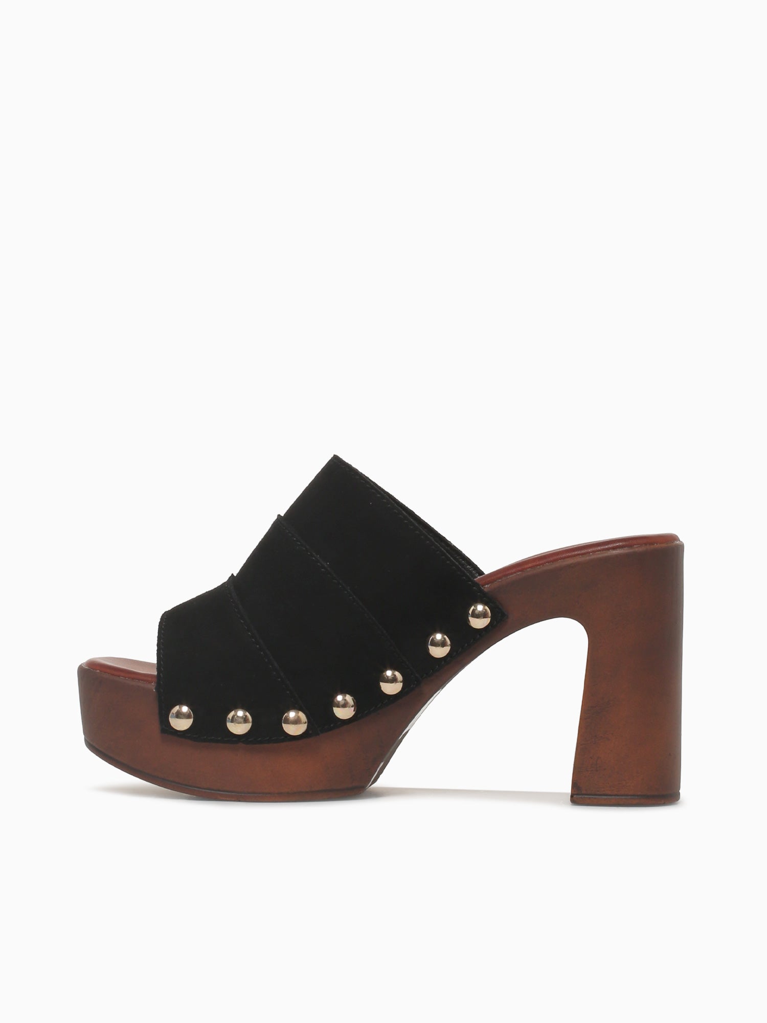 Praline Black Suede Black / 5 / M