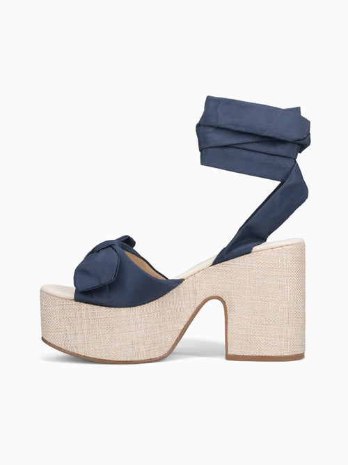 Inés Navy Fabric Navy / 5 / M