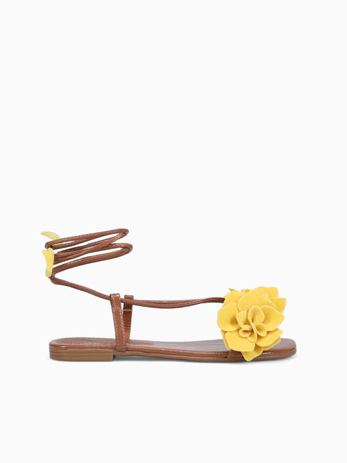 Margarita Yellow Caramelo Suede Yellow / 5 / M