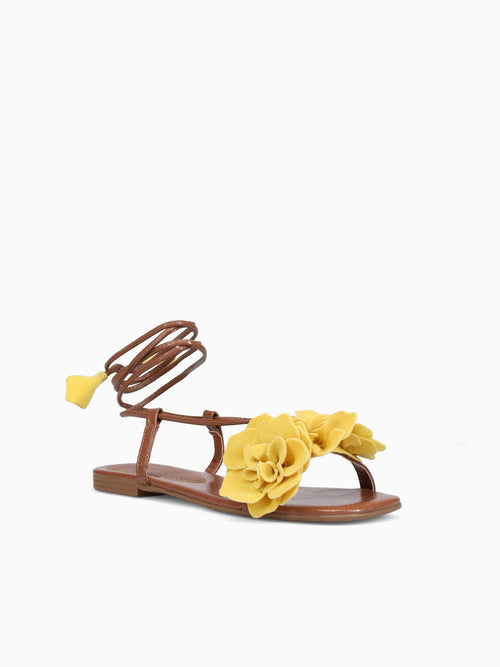 Margarita Yellow Caramelo Suede Yellow / 5 / M