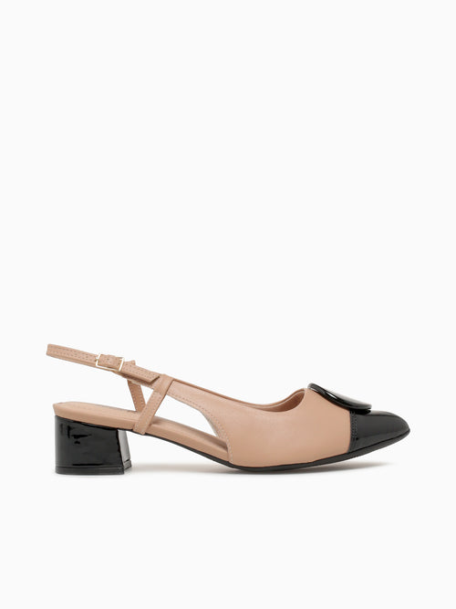 Eugenie Nude preto napa Beige / 5 / M