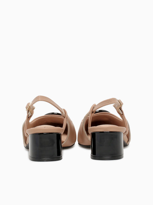 Eugenie Nude preto napa Beige / 5 / M