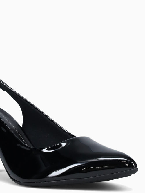 Luceana Preto Verniz Black / 5 / M