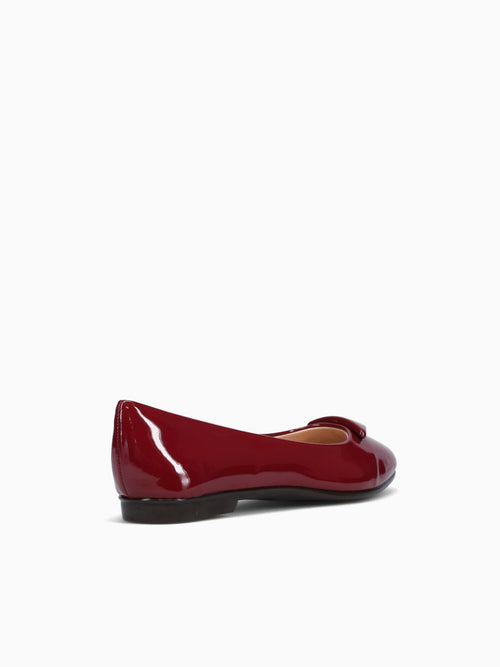 Lana Burgundy Verniz Wine / 5 / M