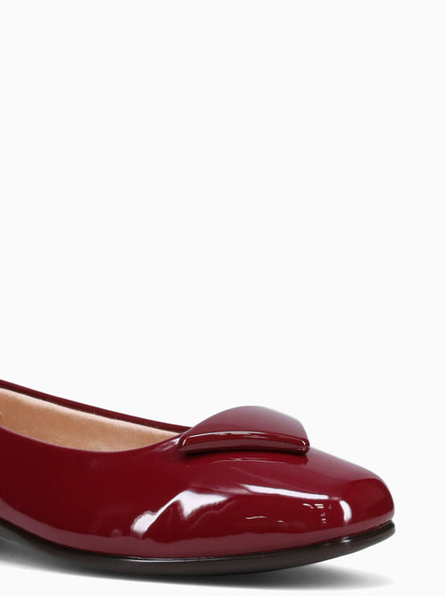 Lana Burgundy Verniz Wine / 5 / M