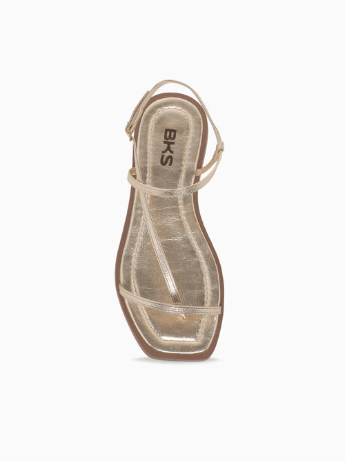 Lucila Gold Metallic Gold / 5 / M