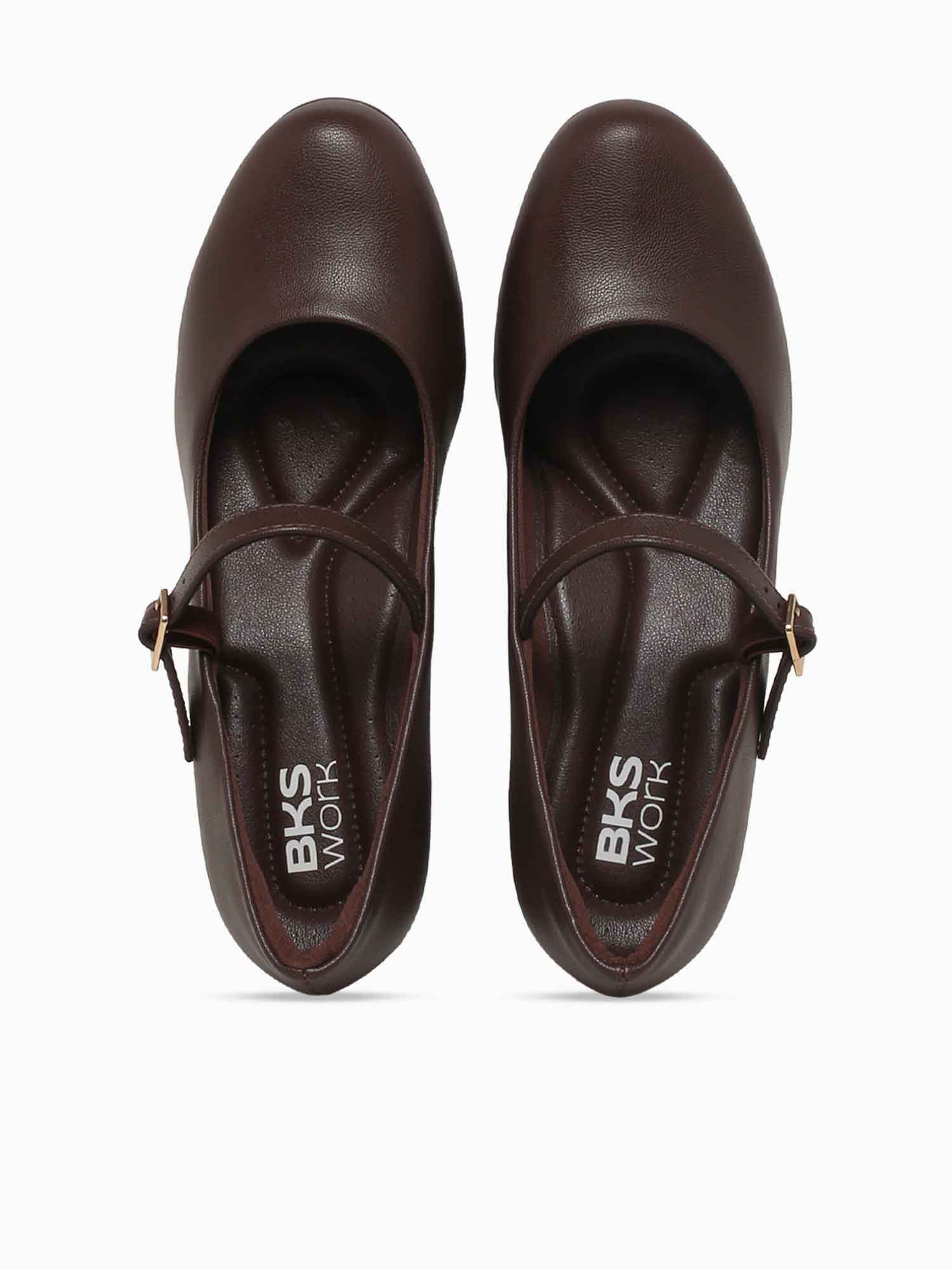 Priscilla Madeira Smooth Brown / 5 / M